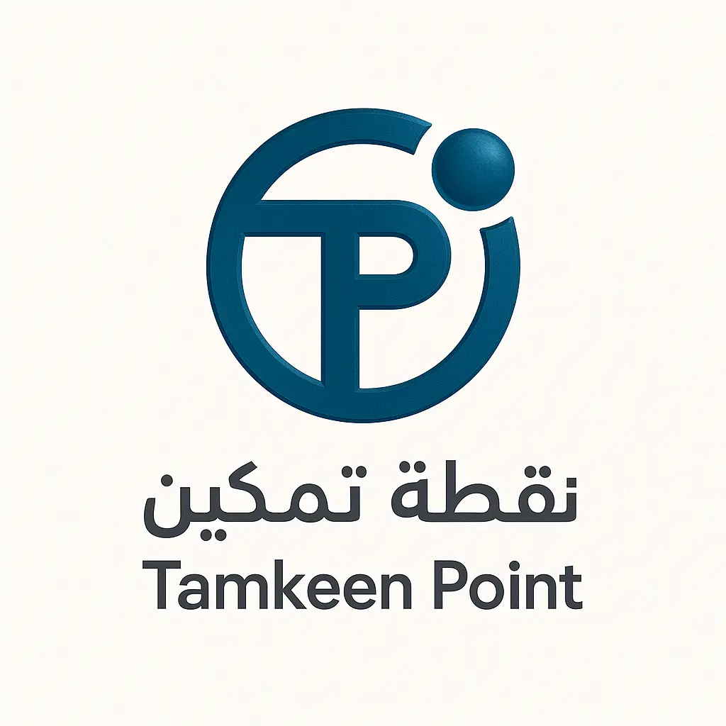 A_logo_for_Tamkeen_Point_is_displayed_on_an_off-